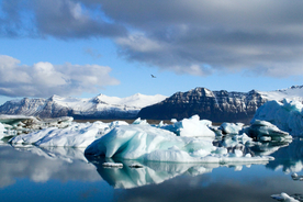 冰川寒冰极地冰块图片