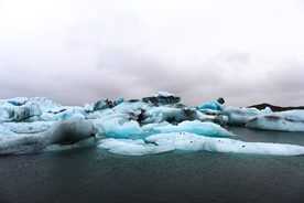 冰川寒冰极地冰块图片