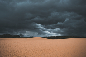 沙漠戈壁荒野遗迹图片
