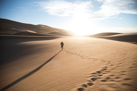 沙漠戈壁荒野遗迹图片