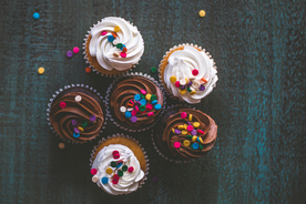 纸杯蛋糕美味图片