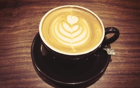 咖啡拉花咖啡图片