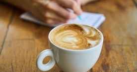 咖啡拉花咖啡图片