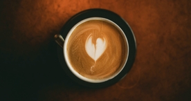 咖啡拉花咖啡图片