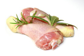 鸡腿生鸡腿图片