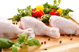 鸡腿生鸡腿图片