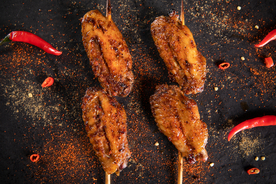 鸡翅烤鸡翅图片