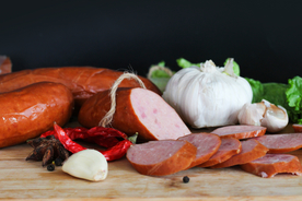 火腿肠午餐肉图片