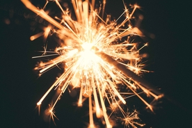 烟花棒祝福图片