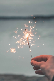 烟花棒祝福图片