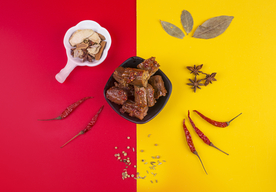 鸭脖香辣美味图片