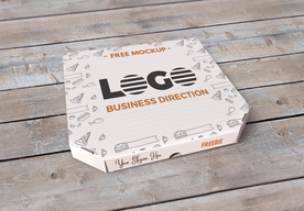 披萨包装盒样机