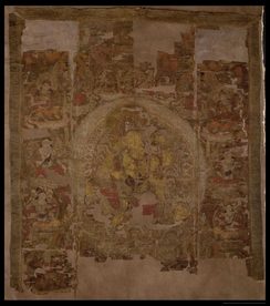 敦煌风格绘画图案