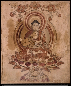 敦煌风格绘画图案