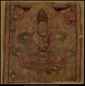 敦煌风格绘画图案