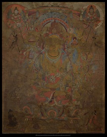 敦煌风格绘画图案