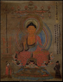 敦煌风格绘画图案