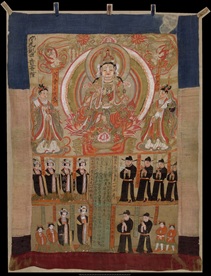 敦煌风格绘画图案