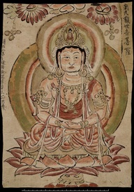 敦煌风格绘画图案