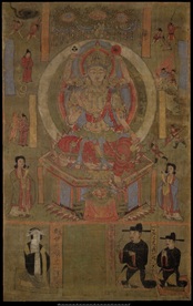 敦煌风格绘画图案