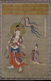 敦煌风格绘画图案