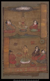 敦煌风格绘画图案