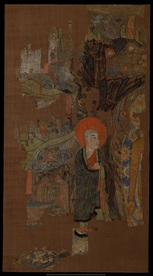 敦煌风格绘画图案