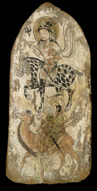 敦煌风格绘画图案