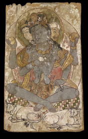 敦煌风格绘画图案