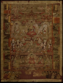 敦煌风格绘画图案