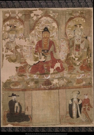 敦煌风格绘画图案