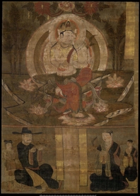 敦煌风格绘画图案