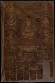 敦煌风格绘画图案