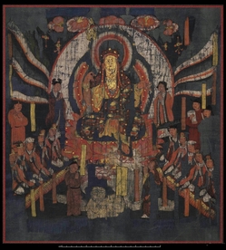 敦煌风格绘画图案