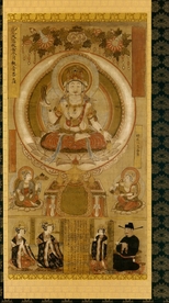 敦煌风格绘画图案