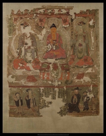 敦煌风格绘画图案