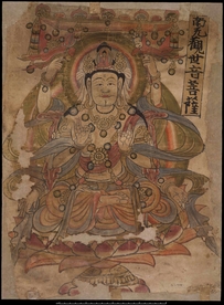 敦煌风格绘画图案