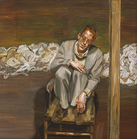 弗洛伊德抽象人物绘画