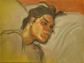 弗洛伊德抽象人物绘画