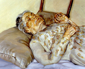 弗洛伊德抽象人物绘画