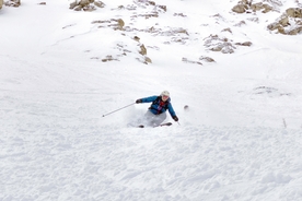 滑雪运动滑雪板图片
