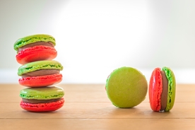 马卡龙烘焙甜品图片