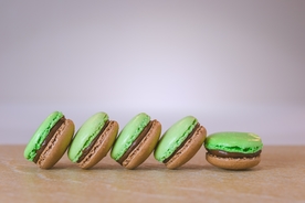 马卡龙烘焙甜品图片