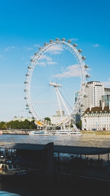 摩天轮天空眼图片