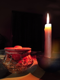 蜡烛烛光火苗图片