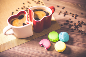 马卡龙烘焙甜品图片