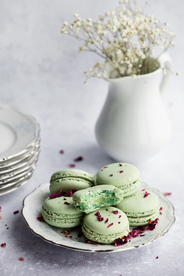 马卡龙烘焙甜品图片