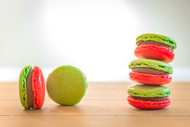 马卡龙烘焙甜品图片