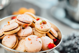 马卡龙烘焙甜品图片