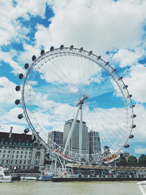 摩天轮天空眼图片